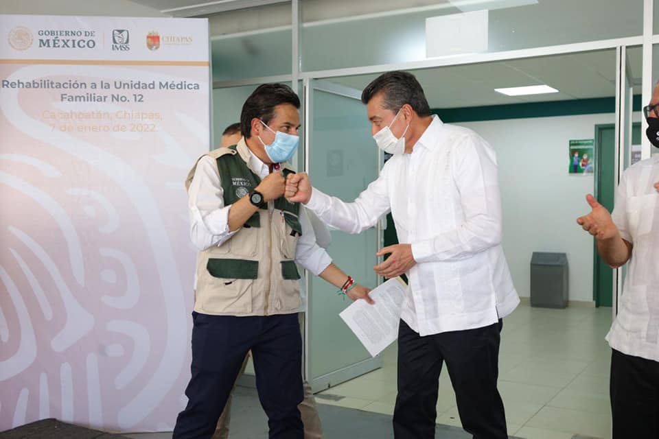 Rutilio Escandón y Zoé Robledo anuncian cobertura del 69% en vacunación anticovid en Chiapas.jpg