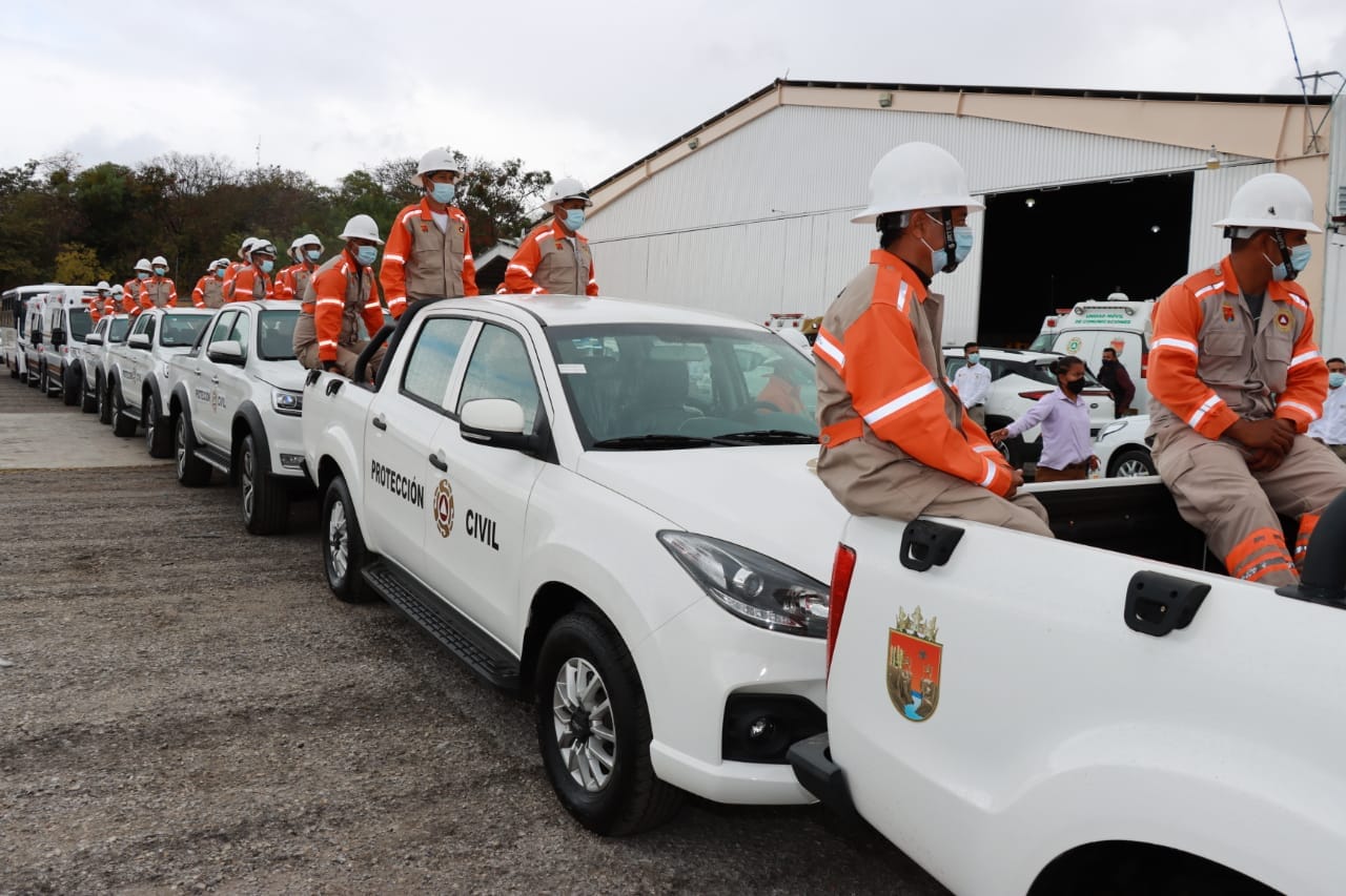 Mejoran parque vehicular y equipo para reforzar la protección civil en Chiapas.jpg