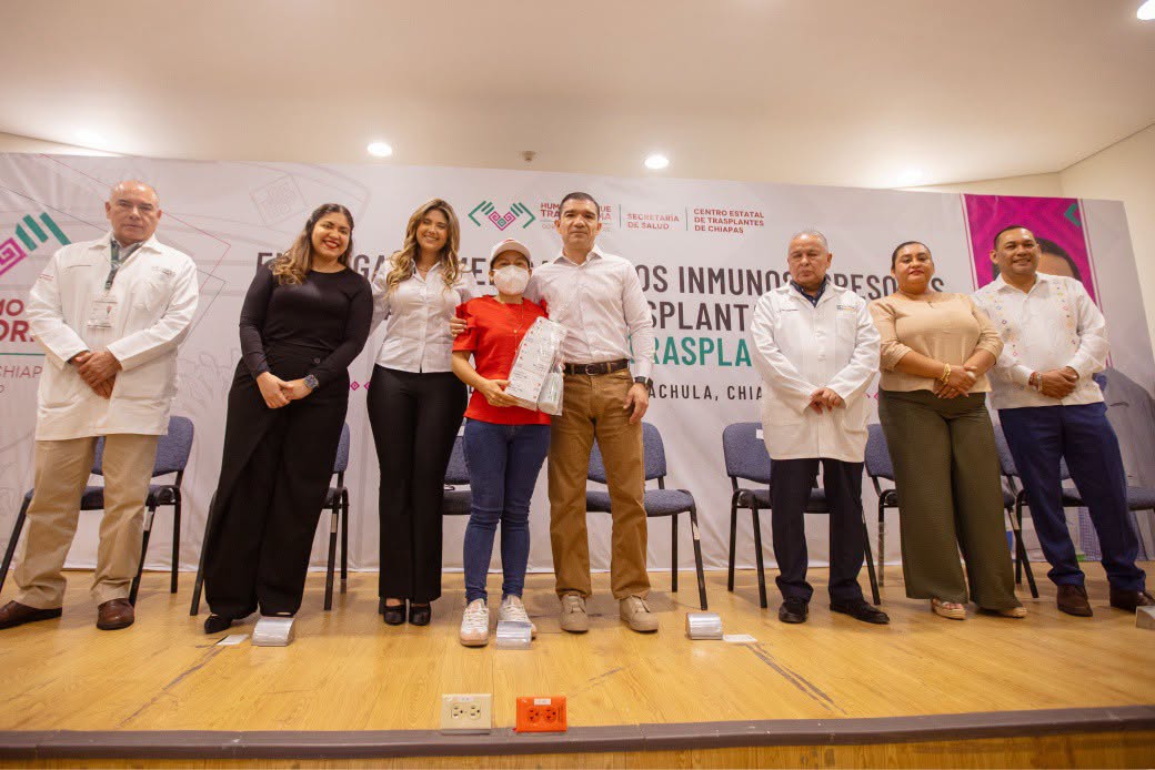 Benefician a pacientes trasplantados en Tapachula
