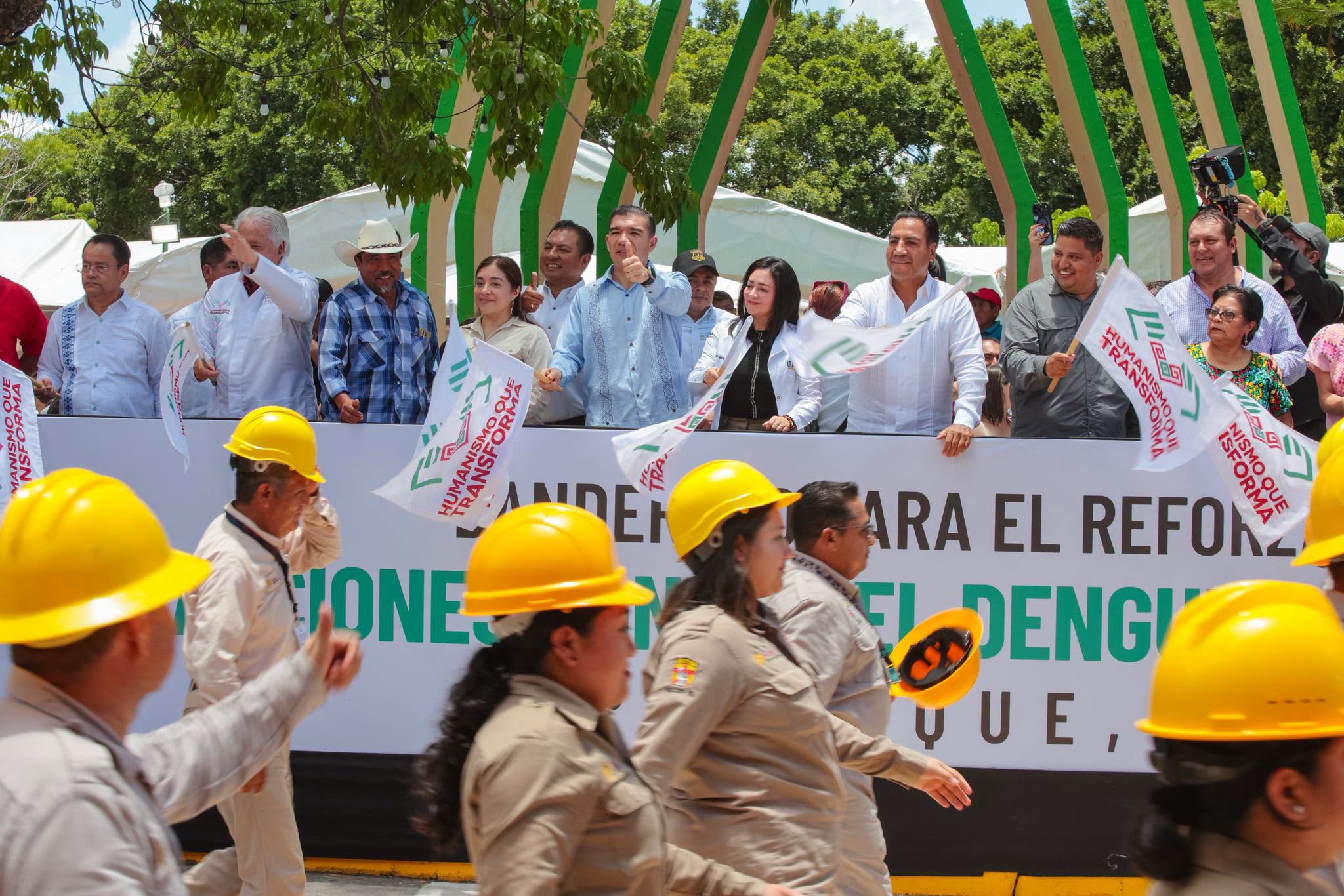 En Palenque, Eduardo Ramírez impulsa acciones contra el dengue